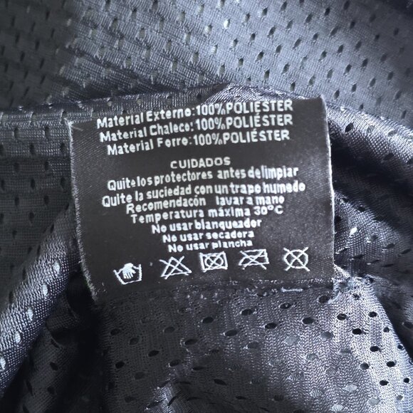 ADT Motowear Inner Lining For Motorcycle Jacket Womens XL Black Reissa Material - Picture 11 of 16